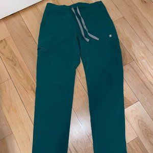 Figs Hunter Green Yola Skinny Scrub Pants | Size XS